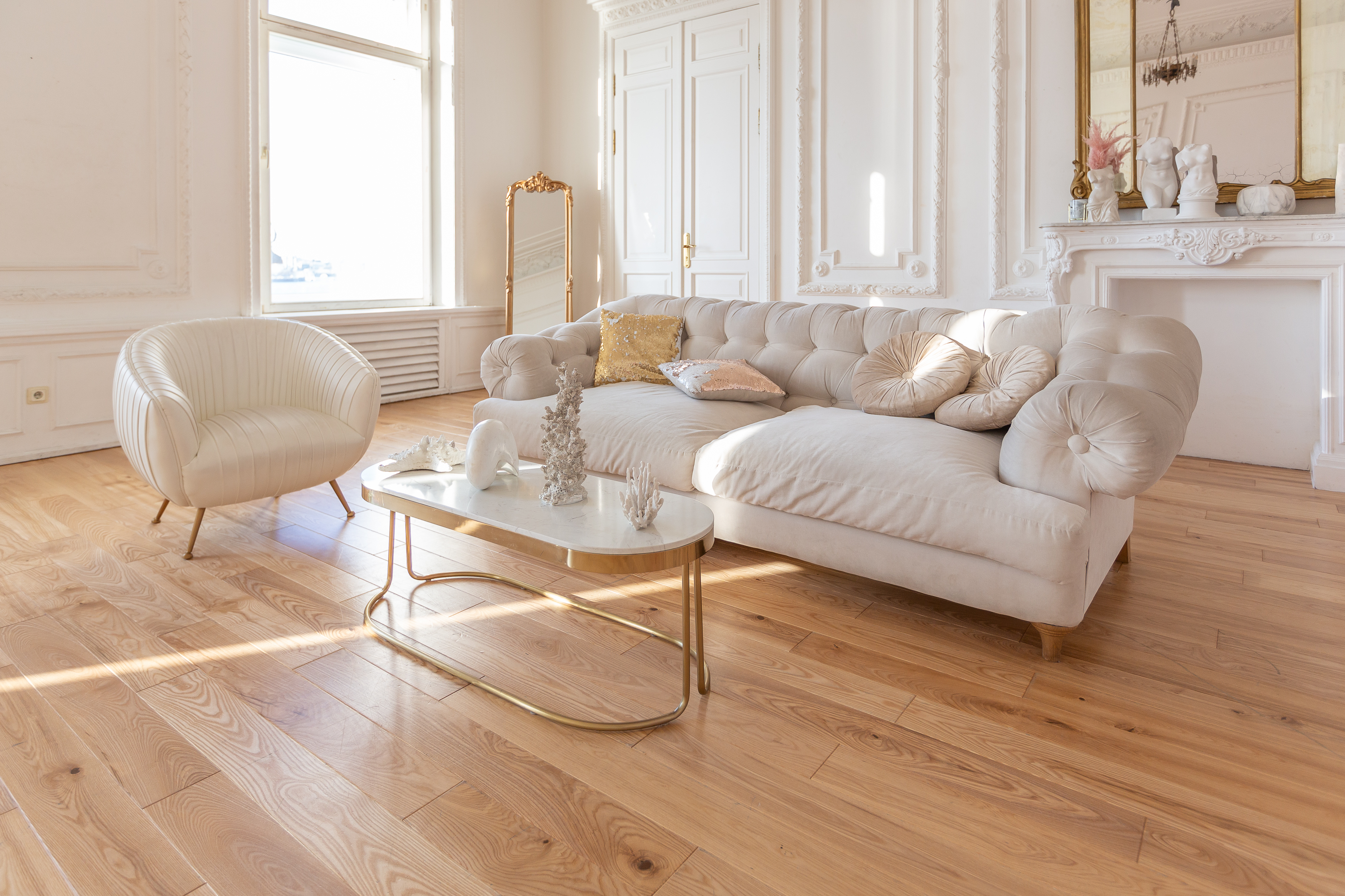 Parqué roble natural vivienda